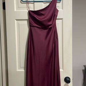 BHLDN dress from their wedding line. Wine/cabernet. Size 6
